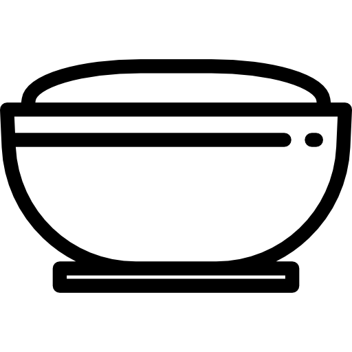 으깬 감자 Detailed Rounded Lineal icon