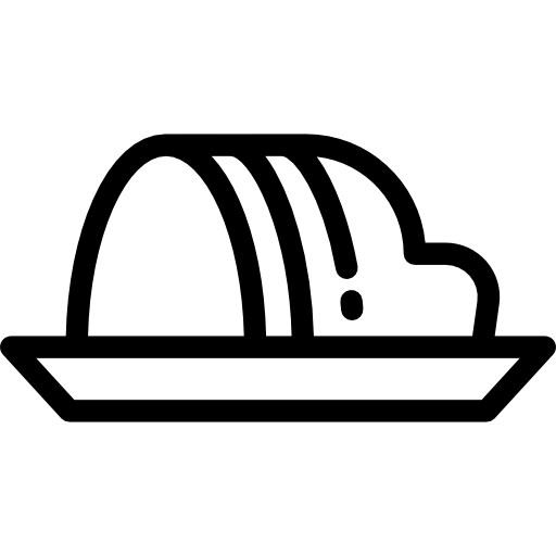햄 Detailed Rounded Lineal icon
