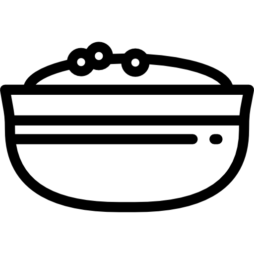 Porridge Detailed Rounded Lineal icon