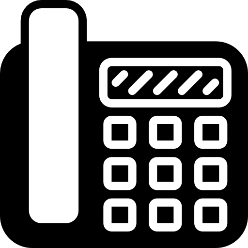 téléphone Basic Miscellany Fill Icône