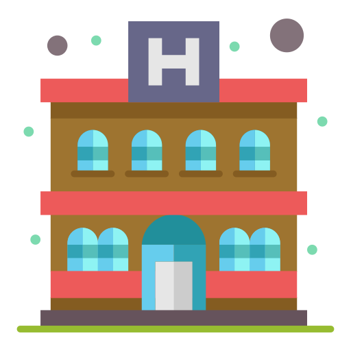 krankenhaus Flatart Icons Flat icon