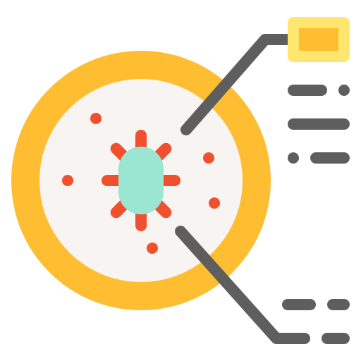 microorganismos Generic Flat icono