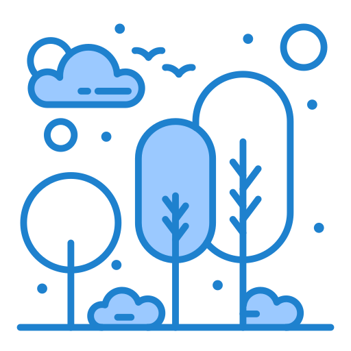 公園 Generic Blue icon