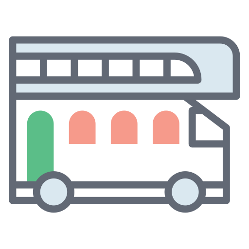 autobús de dos pisos Generic Others icono