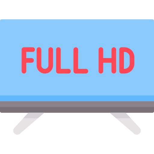 full hd Special Flat icoon