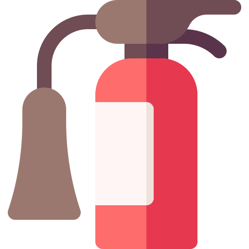 Fire extinguisher Basic Rounded Flat icon