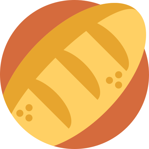 un pan Detailed Flat Circular Flat icono