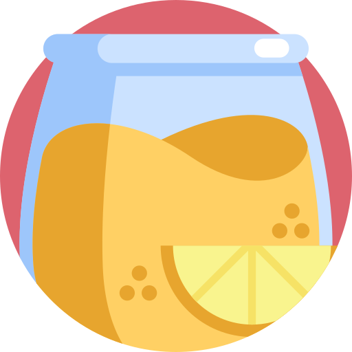 limonada Detailed Flat Circular Flat icono