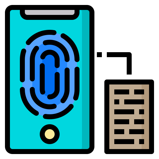 Biometric Phatplus Lineal Color icon