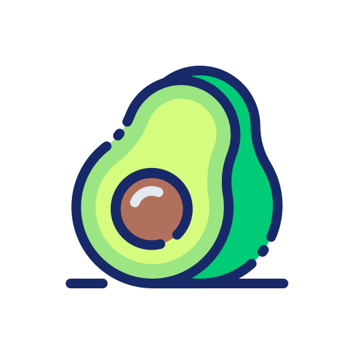 aguacate Good Ware Lineal Color icono