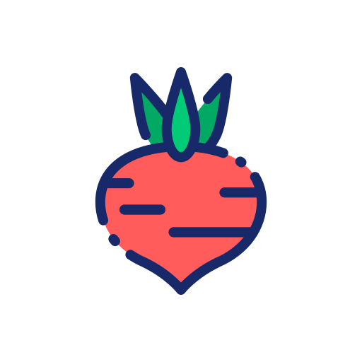 Beet Good Ware Lineal Color icon