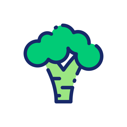 broccoli Good Ware Lineal Color icona