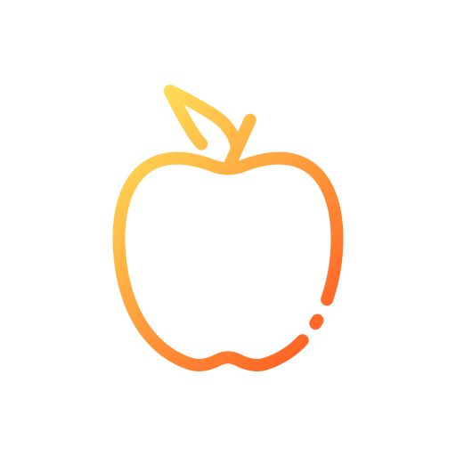 jabłko Good Ware Gradient ikona