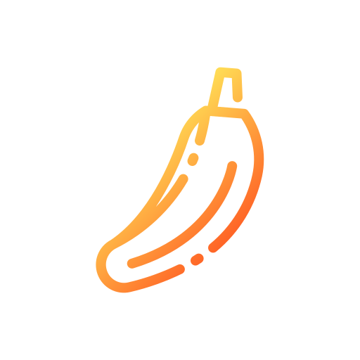 banaan Good Ware Gradient icoon