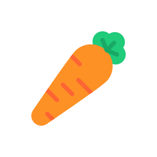 Carrot Good Ware Flat icon