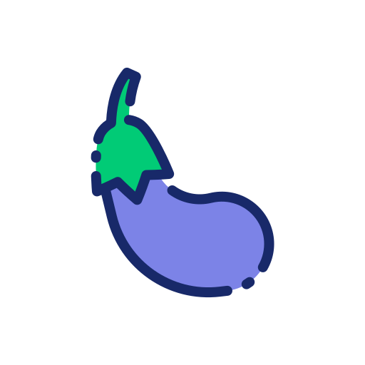 aubergine Good Ware Lineal Color icon