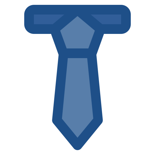 넥타이 Generic Blue icon
