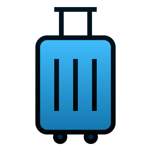 bagagem Andinur Lineal Color Gradient Ícone