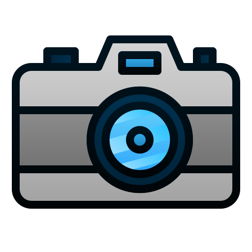 Camera Andinur Lineal Color Gradient icon