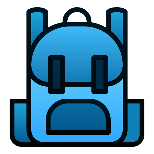 Bagpack Andinur Lineal Color Gradient icon