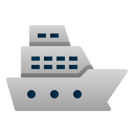 embarcacion Andinur Flat Gradient icono