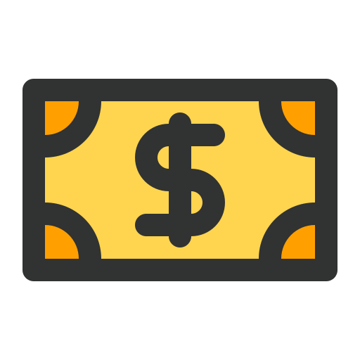 pieniądze Generic Outline Color ikona