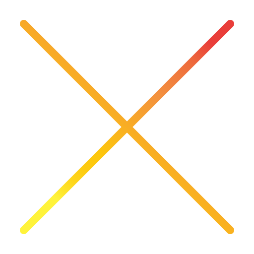 Cross Generic Gradient icon