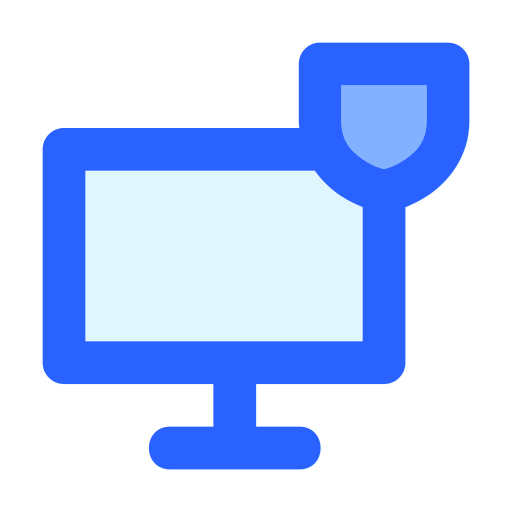 ekran komputera Generic Blue ikona