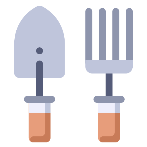 narzędzia ogrodnicze Generic Flat ikona