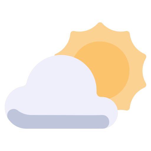 chmura słońca Generic Flat ikona