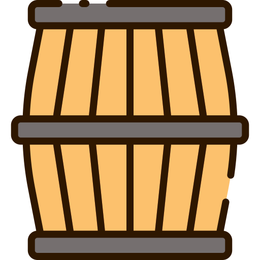 Barrel Good Ware Lineal Color icon