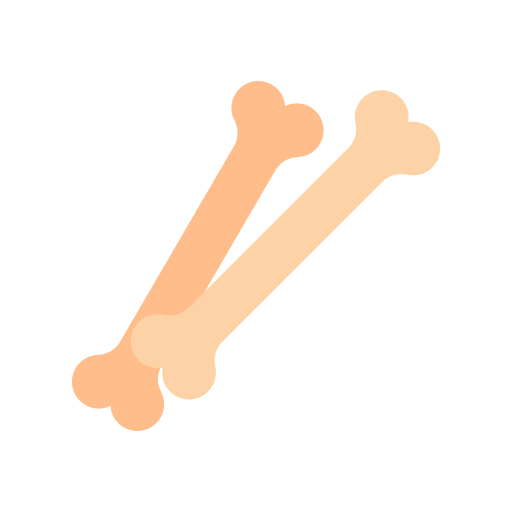 huesos Good Ware Flat icono