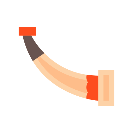 Horn Good Ware Flat icon