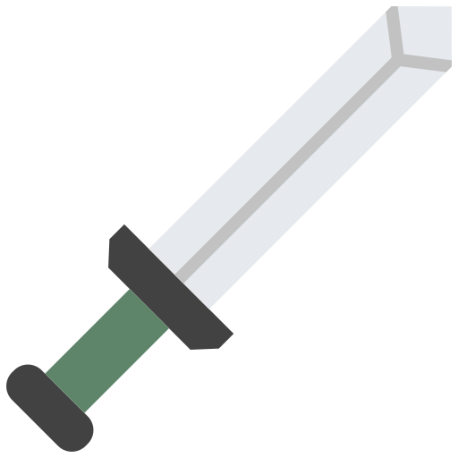 Sword Good Ware Flat icon