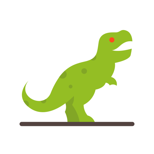 dinosaurus Good Ware Flat icoon