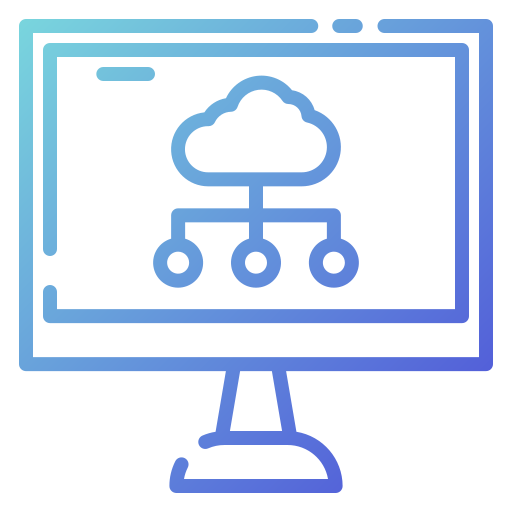 cloud computing Good Ware Gradient icona