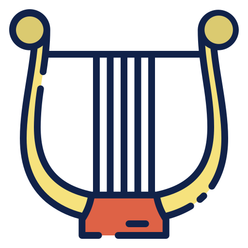 Lyre Good Ware Lineal Color icon