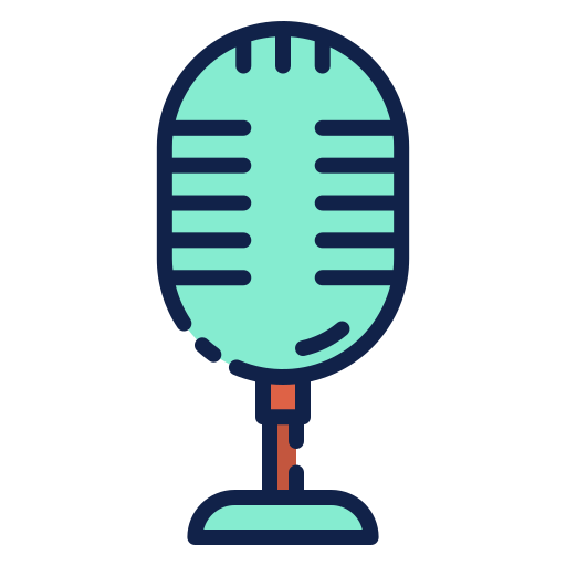 mikrofon Good Ware Lineal Color ikona