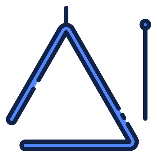 driehoek Good Ware Lineal Color icoon