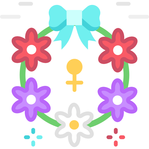 Цветы SBTS2018 Flat иконка