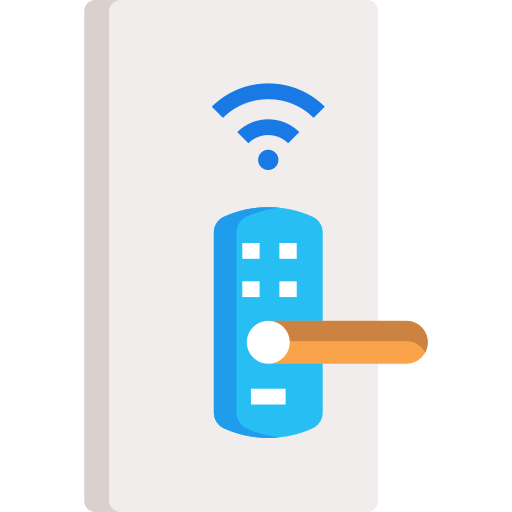 Smart lock SBTS2018 Flat icon