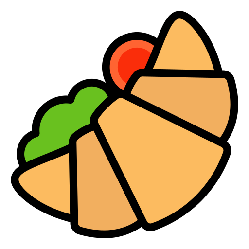 croissant Generic Outline Color icon