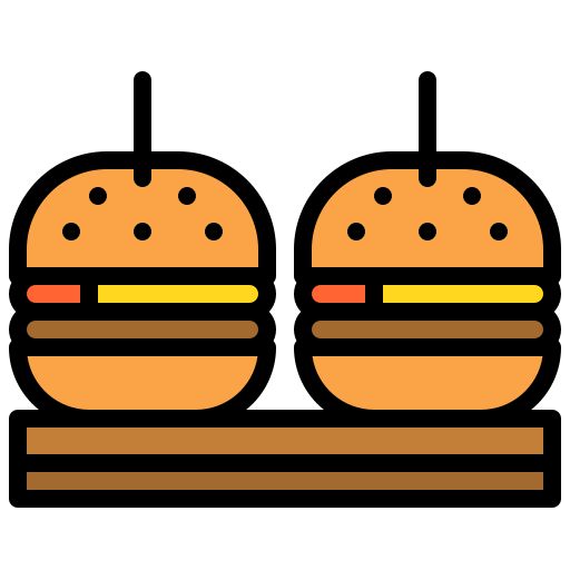 hamburger Generic Outline Color Icône