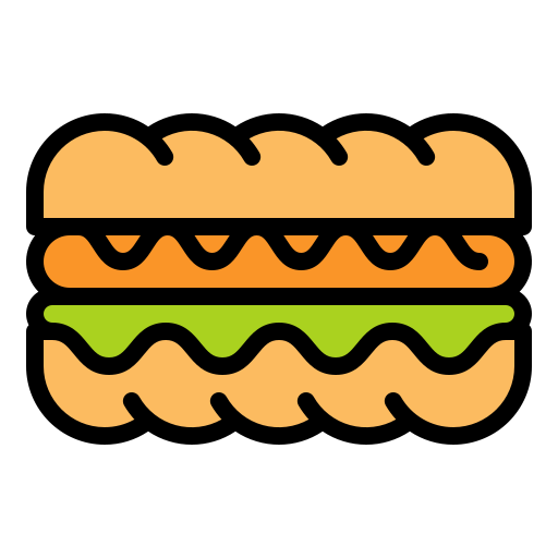 Hotdog Generic Outline Color icon