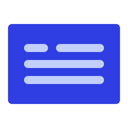 nota Generic Blue icono