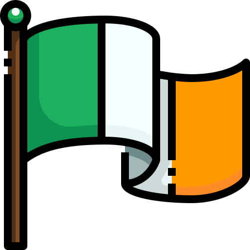 irlande Justicon Lineal Color Icône