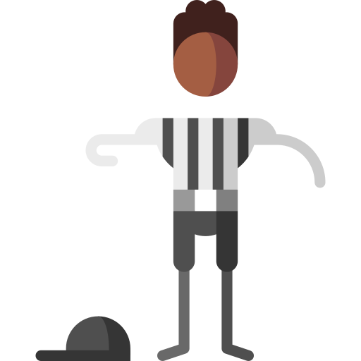 arbitro Puppet Characters Flat icona