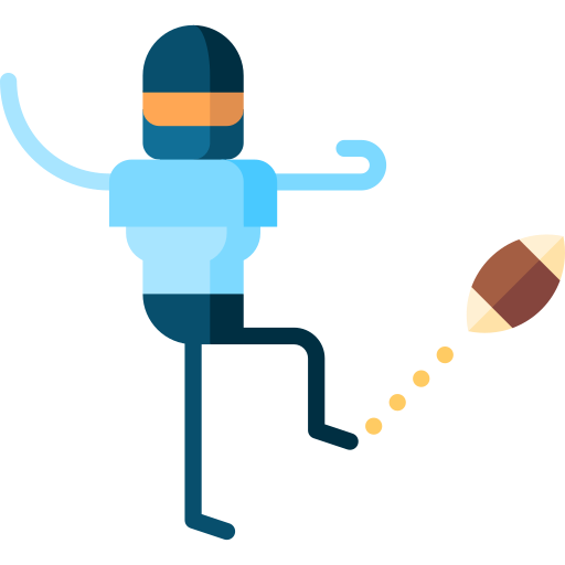 American football Puppet Characters Flat icon