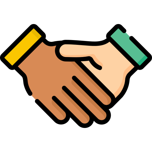 Shake hands Special Lineal color icon