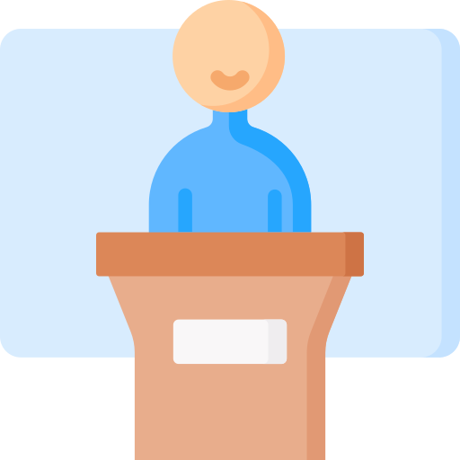 Conference Special Flat icon